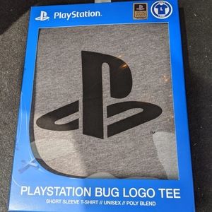 PlayStation Original Logo Gamer Tee T-Shirt Offici